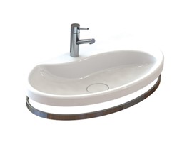 Creavit G80 cm Aqua Pura Lavabo